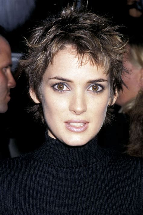 winona ryder 90's hair|More.